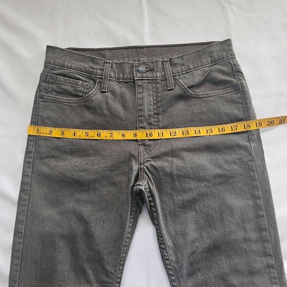 Levi Strauss & Co. Men's 511 Waterless ™ Slim Fit Denim Jeans Gray Size W32 L32 - Picture 10 of 13